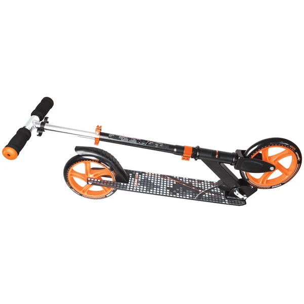 AUTHENTIC SPORTS Aluminium Step, Scooter Muuwmi Zwart/oranje, 200 Mm - Afbeelding 2