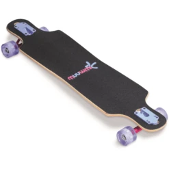 AUTHENTIC SPORTS Lang Board Compact ABEC 7 Space , Met Verlichte Wielen