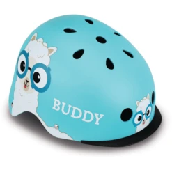 GLOBBER AUTHENTIC SPORTS Schaap Helm Elite Lights Blauw Buddy