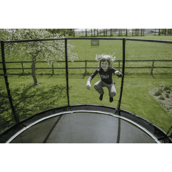 EXIT TOYS EXIT Allure Premium Trampoline ø366cm - Zwart - Afbeelding 5