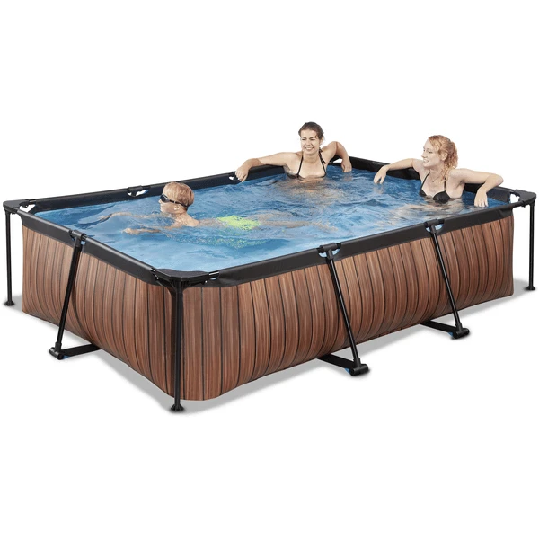 EXIT TOYS EXIT Frame Zwembad 300x200x65cm (12v) - Hout Optiek - Afbeelding 5