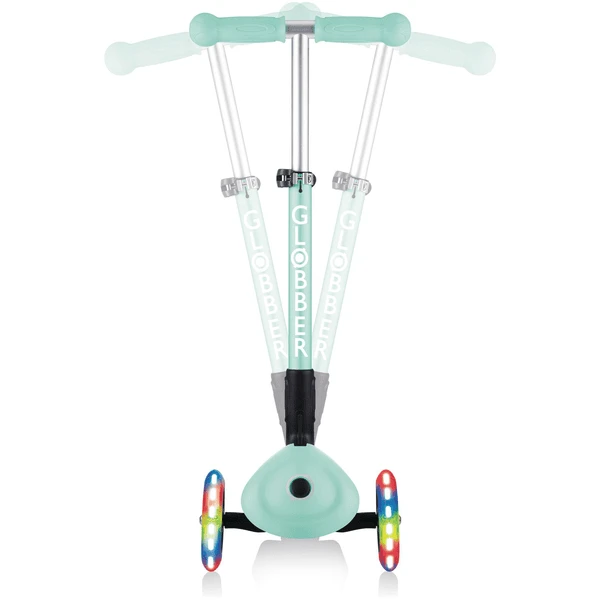 Globber Scoot Er Primo Opvouwbaar Met Verlichte Wielen, Mint- Tribal - Afbeelding 4