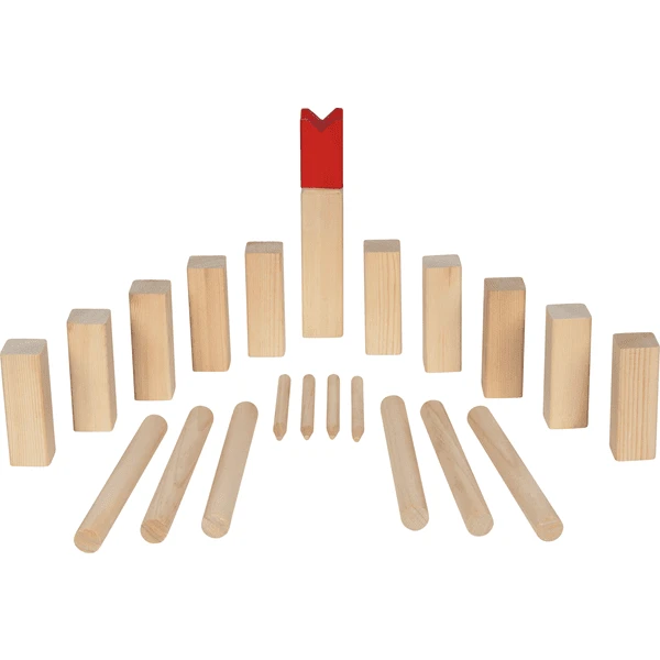 Goki KUBB Spel Incl. Katoenen Zak - Afbeelding 3