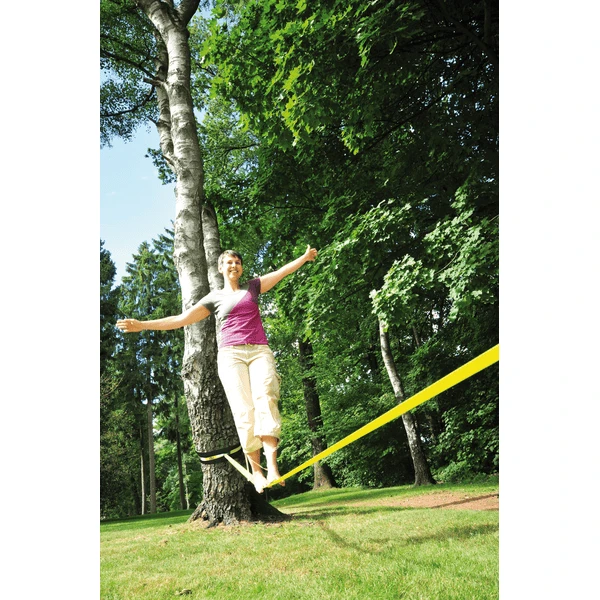HUDORA Slackline Met Boombescherming 76656 - Afbeelding 5