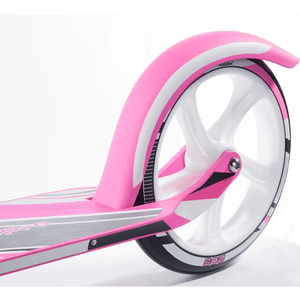 HUDORA Step Big Wheel RX-Pro 205, Wit/roze - Afbeelding 4