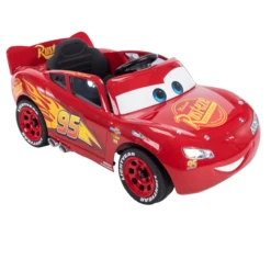 Huffy Disney Cars Lightning McQueen Auto 6V Rood