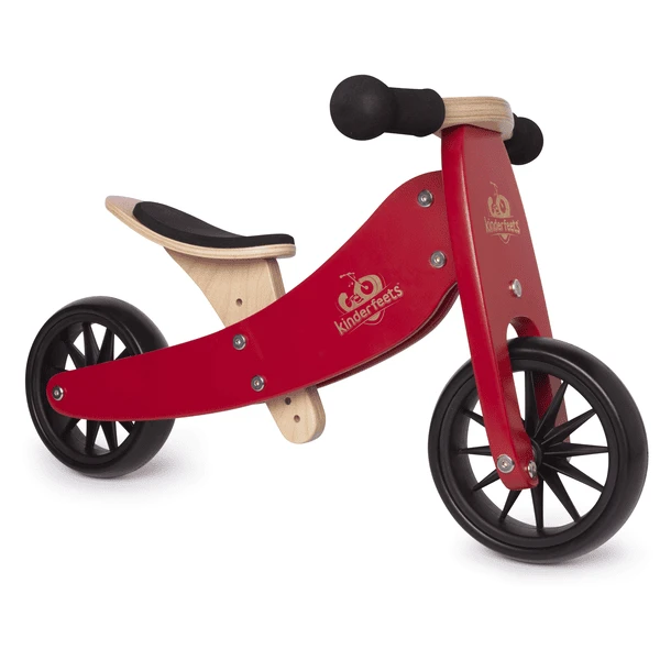 Kinderfeets ® 2-in-1 Driewieler Tiny Tot, Rood - Afbeelding 2