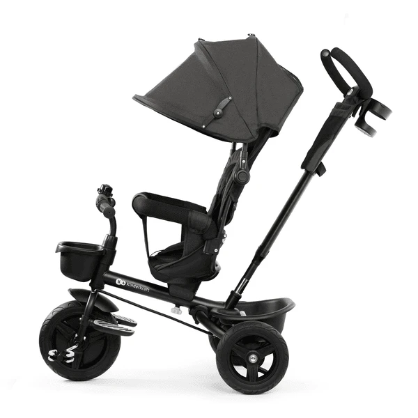 Kinderkraft 6 In 1 Driewieler Aveo, Anthracite Limited Edition - Afbeelding 5