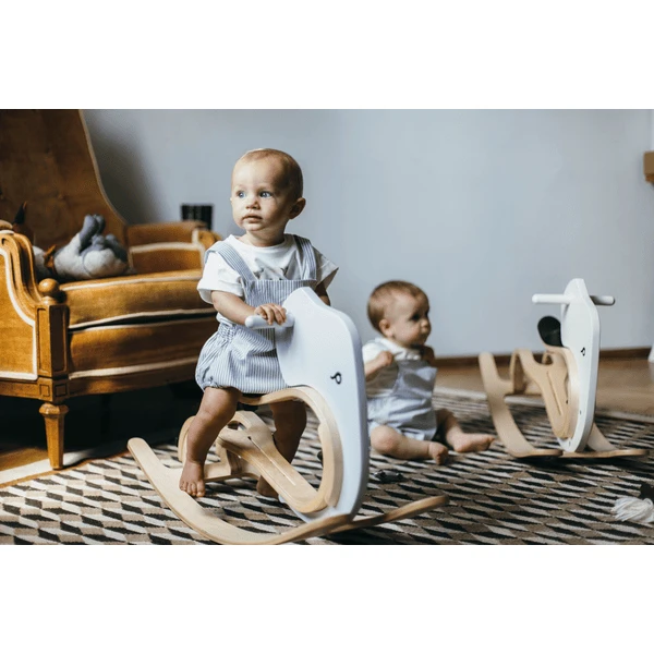 LEG & GO Opzetstuk Schommelolifant, Grijs - Afbeelding 3