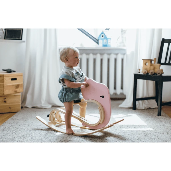 LEG & GO Opzetstuk Schommelolifant, Roze - Afbeelding 2