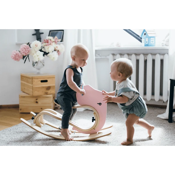 LEG & GO Opzetstuk Schommelolifant, Roze - Afbeelding 4