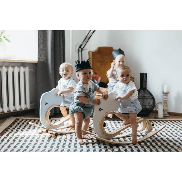 LEG & GO Opzetstuk Schommelolifant, Wit - Afbeelding 5