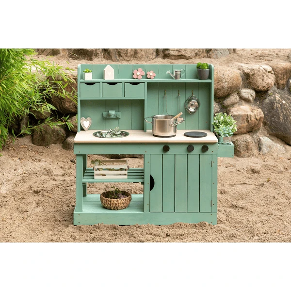 MUDDY BUDDY Buitenspeelkeuken "Explorer" Saliegroen - Afbeelding 5