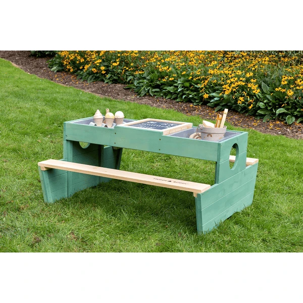 MUDDY BUDDY Speeltafel "Creator" Naturel Salie - Afbeelding 4