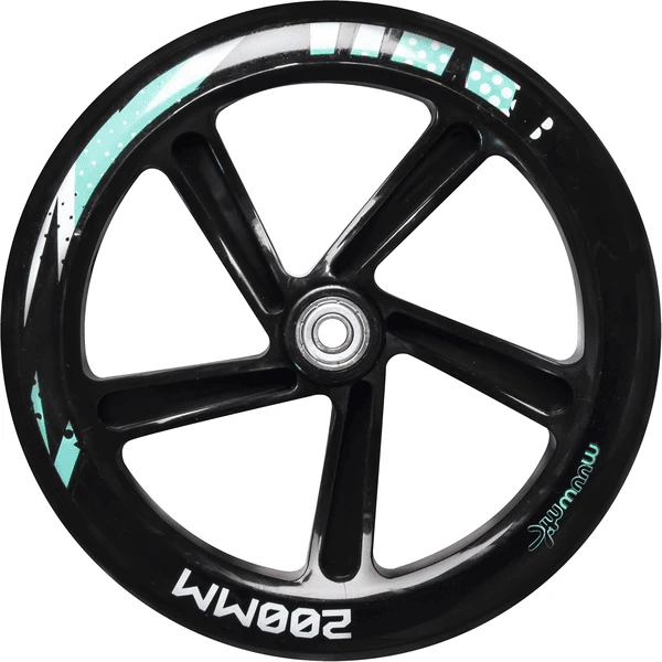 Muuwmi Aluminium Scoot Er 200 Mm Roze-turquoise - Afbeelding 4