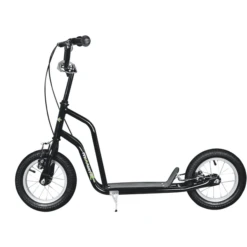 Muuwmi Scooter Fun AIR 12 Inch, Zwart