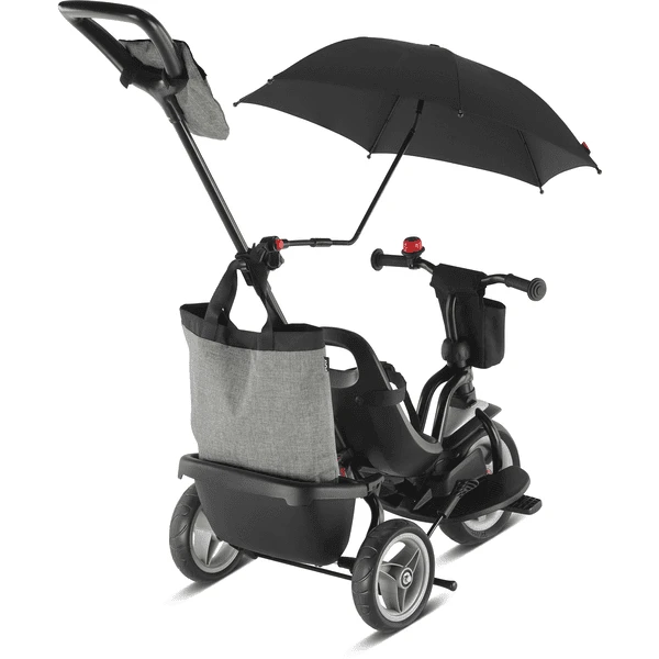 PUKY® 4 In 1 Driewieler Ceety Comfort Zwart 2442 - Afbeelding 3