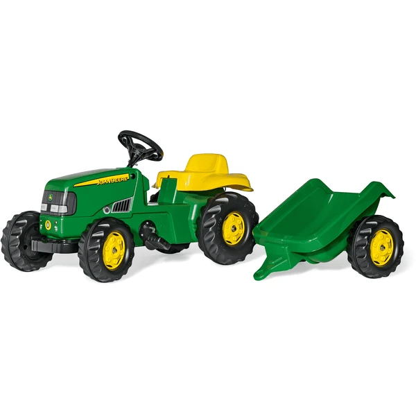 ROLLY TOYS Rollykid John Deere Met RollyKid Trailer 012190 - Afbeelding 3