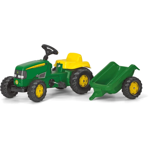 ROLLY TOYS Rollykid John Deere Met RollyKid Trailer 012190 - Afbeelding 4