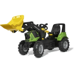 ROLLY TOYS RollyFarmtrac Premium II Deutz 8280 TTV, RollyTrac Lader, RollyAir Banden - Nieu