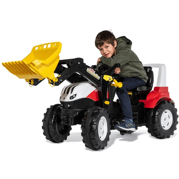 ROLLY TOYS RollyFarmtrac Premium II Steyr - RollyTrac Voorlader Nieuw - Afbeelding 2