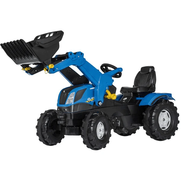 ROLLY TOYS Rolly®toys Traptractor RollyFarmtrac New Holland Met RollyTrac Lader - Afbeelding 2