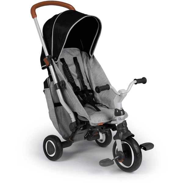 Smoby Opvouwbare Trike, Grijs/zwart - Afbeelding 2