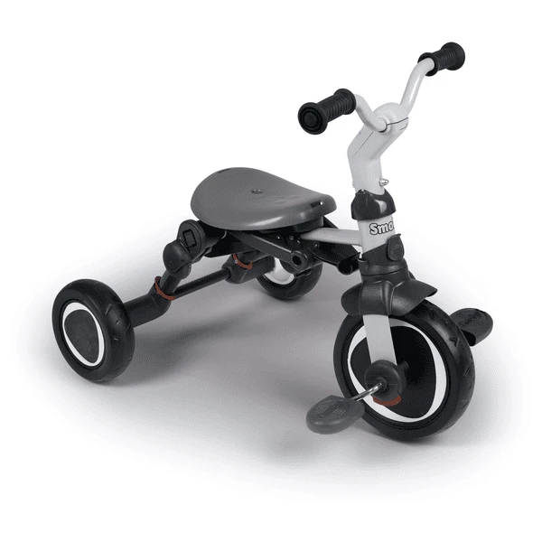 Smoby Opvouwbare Trike, Grijs/zwart - Afbeelding 3