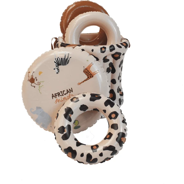 SWIM ESSENTIALS Swim Essential S Play Pool Beige Panterprint - Afbeelding 4