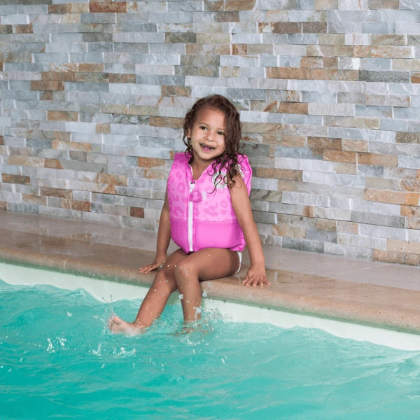 SWIM ESSENTIALS Swim Essential S Zwemvest Neon Panther Print (18-30 Kg) - Afbeelding 3